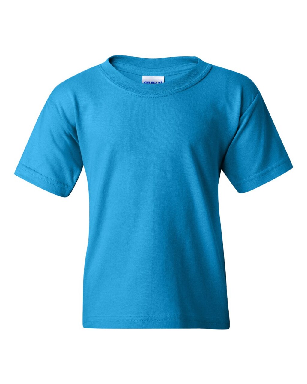 Gildan Youth Heavy Cotton Crewneck Short Sleeve T-Shirt for School Programs & Printing Cotton Tee